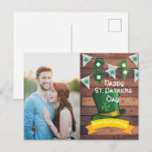 Gepersonaliseerde foto-Briefkaarten | St. Patrick' Briefkaart (Voorkant / Achterkant)