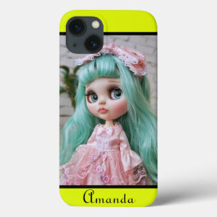 Gepersonaliseerde foto Bright Neon Citroen Case-Mate iPhone Case