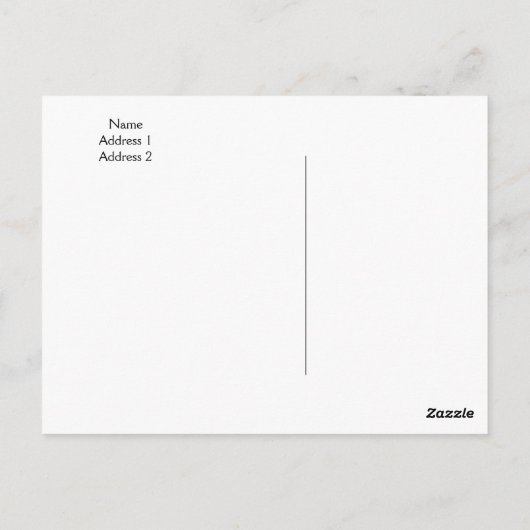 Gepersonaliseerde foto bruiloft Dank u Briefkaarte Briefkaart (Achterkant)