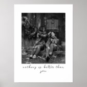 Gepersonaliseerde foto cadeau voor moeder met Afbe Poster (Voorkant)