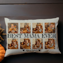 Gepersonaliseerde foto collage cadeau beste mama o