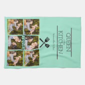 Gepersonaliseerde Foto Collage Keuken Handdoek (Horizontaal)