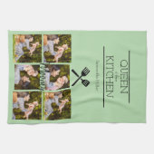 Gepersonaliseerde Foto Collage Keuken Handdoek (Horizontaal)