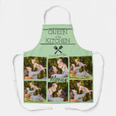 Gepersonaliseerde Foto Collage Keuken Schort (Voorkant)