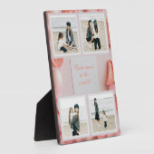 Gepersonaliseerde foto collage plaque fotoplaat (Zijkant)