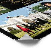 Gepersonaliseerde foto-collage voor eindexamenport poster (Hoek)