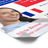 Gepersonaliseerde foto, cursus Frans Poster (Hoek)