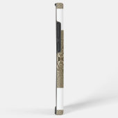 Gepersonaliseerde foto Datum Baby's Eerste Kerstmi Samsung Galaxy Hoesje (Rechterkant)