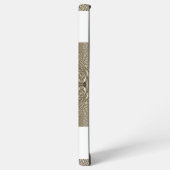 Gepersonaliseerde foto Datum Baby's Eerste Kerstmi Samsung Galaxy Hoesje (Linkerkant)