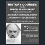 Gepersonaliseerde Foto, de cursus van de Geschiede Flyer<br><div class="desc">De gepersonaliseerde Foto,  de cursus van de Geschiedenis Adverteren brochures door de opslag van het Visitekaartje.</div>