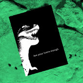 Gepersonaliseerde foto Dinosaurus Verjaardagsfeest Kaart