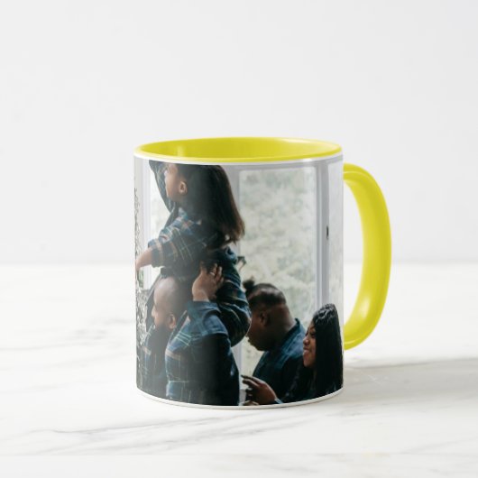 Gepersonaliseerde Foto Dubbelzijdig Custom Mok (Voorkant rechts)