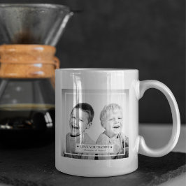 Gepersonaliseerde foto en bericht koffiemok