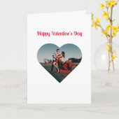 Gepersonaliseerde foto- en bericht Valentijnsdag Kaart (Gele Bloem)