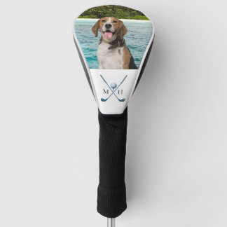 Gepersonaliseerde foto en monogram / golfclubs Gol Golfheadcover