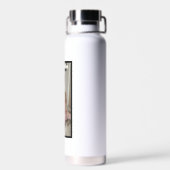Gepersonaliseerde foto- en naamflesje waterfles (Achterkant)