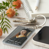 Gepersonaliseerde foto- en naamklasse van 2024 Afs Sleutelhanger (Voorkant Rechts)