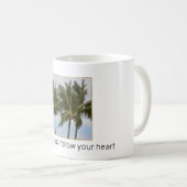 Gepersonaliseerde foto en offerte koffiemok (Voorkant rechts)