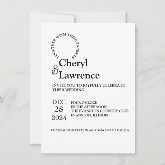 Gepersonaliseerde foto en QR-code bruiloft uitnodi Kaart (Achterkant)