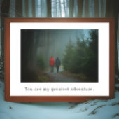 Gepersonaliseerde foto en tekst poster