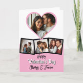 Gepersonaliseerde Foto en Tekst Valentijnsdag Kaart (Voorkant)