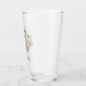 Gepersonaliseerde foto- en tekstinktvlek glas (Links)