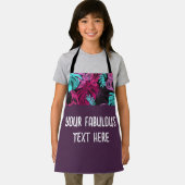 Gepersonaliseerde foto- en teksttiki schort (Insitu)