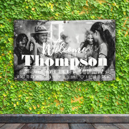 Gepersonaliseerde foto Family Reunion Banner