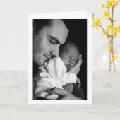 Gepersonaliseerde foto Fijne Vaderdag Kaart (Gele Bloem)