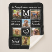 Gepersonaliseerde foto foto's van het liefhebbende sherpa deken (Voorkant)