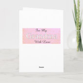 Gepersonaliseerde Foto Gelukkige Verjaardag Oma Ka Kaart (Achterkant)