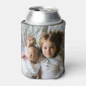 Gepersonaliseerde foto gemaakt door u blikjeskoeler (Blikje Voorkant)
