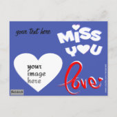 Gepersonaliseerde foto gevangene briefkaart (Voorkant)