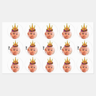 GEPERSONALISEERDE foto gezicht stickers partij kro