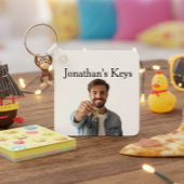 Gepersonaliseerde Foto Gift Fun Sleutelhanger