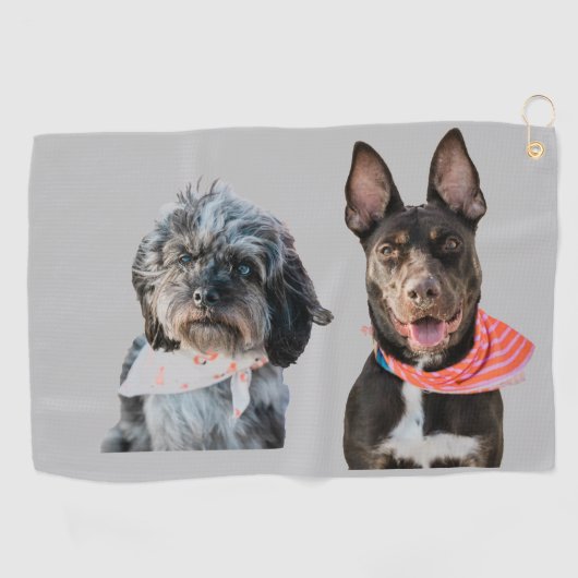 GEPERSONALISEERDE FOTO GOLFHANDDOEK (Horizontaal)