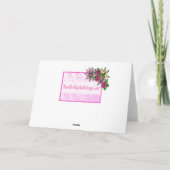 Gepersonaliseerde foto Happy Moederdag Kaart (Achterkant)