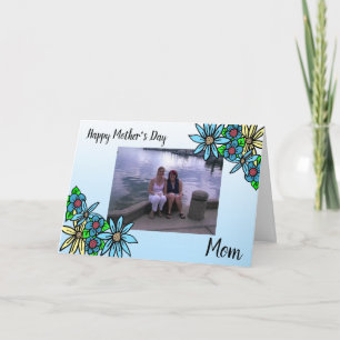 Gepersonaliseerde foto Happy Moederdag Kaart