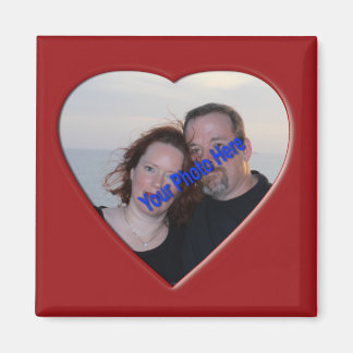Gepersonaliseerde foto Hart Shaped Magneet