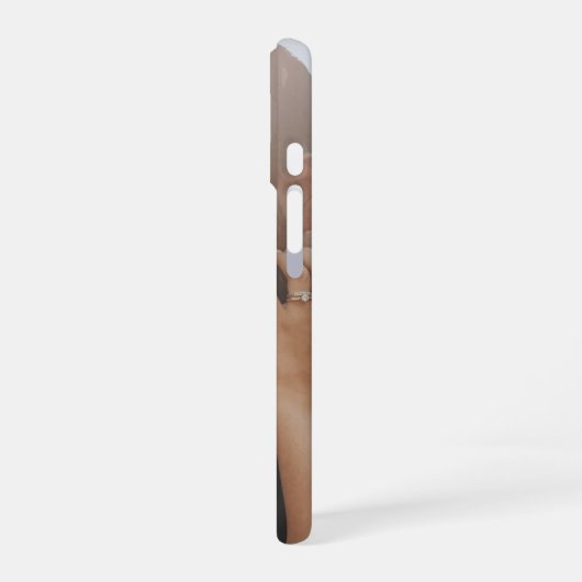 Gepersonaliseerde foto Hartliefde iPhone 16 Hoesje (Linkerkant)