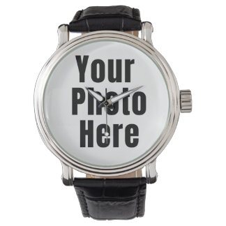 Gepersonaliseerde foto horloge, aangepaste foto ho horloge