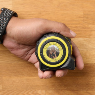 Gepersonaliseerde foto Ik hou van elke centimeter  Rolmaat