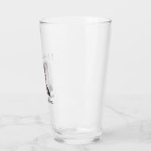 Gepersonaliseerde foto Ik hou van jou Glas (Links)