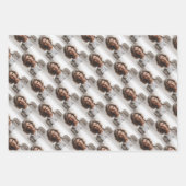 Gepersonaliseerde foto inpakpapier flat sheet set (Voorkant 3)