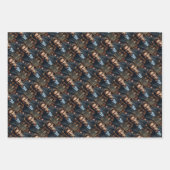 Gepersonaliseerde foto inpakpapier flat sheet set vel (Voorkant)