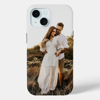 Gepersonaliseerde foto iPhone 15 Hoesje