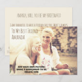 Gepersonaliseerde foto is mijn kaart (Voorkant / Achterkant)