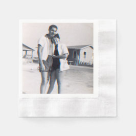 Gepersonaliseerde foto Jubileum Party servetten