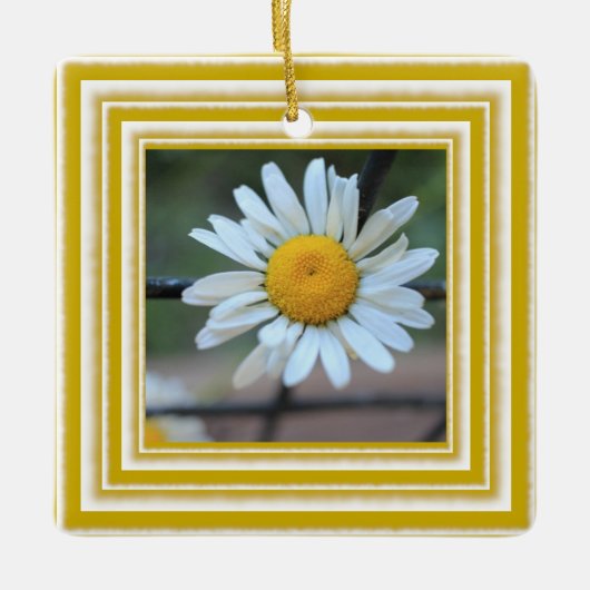 Gepersonaliseerde foto keramisch ornament (Voorkant)