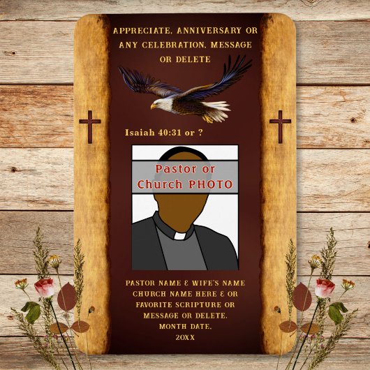 Gepersonaliseerde foto, KERK MAGNETEN. De gunsten  Magneet